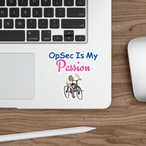 OpSec Is My Passion Sticker